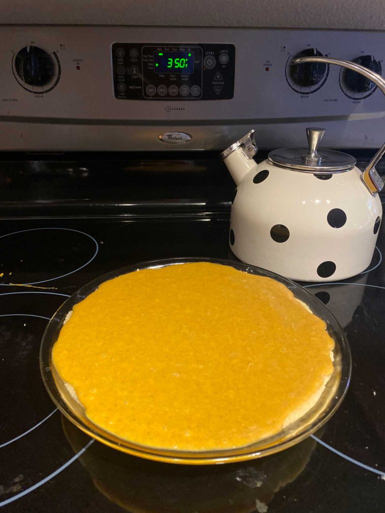 Healthy paleo pumpkin pie