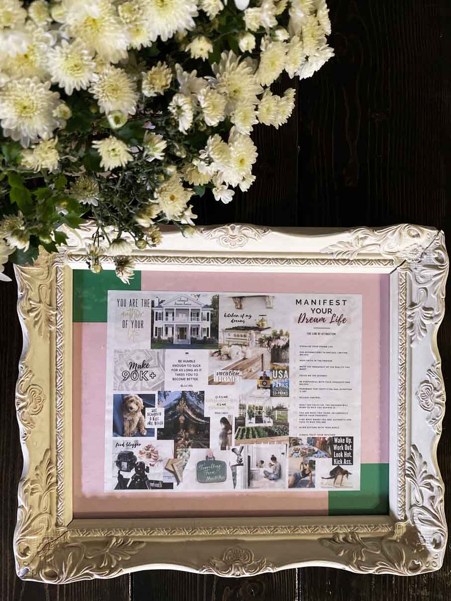 How to Create a Vision Board-Goal Setting Checklist - Radiant Pearl Living